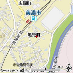 岐阜県美濃市3995周辺の地図