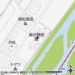 飯田精密周辺の地図