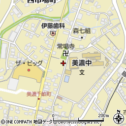 岐阜県美濃市2739周辺の地図