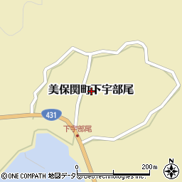 島根県松江市美保関町下宇部尾周辺の地図