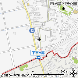 神奈川県横浜市青葉区市ケ尾町334-1周辺の地図