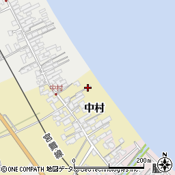 京都府宮津市中村236周辺の地図