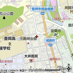 兵庫県豊岡市城南町6-2周辺の地図