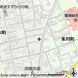 鳥取県境港市清水町637周辺の地図