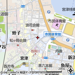 京都府宮津市河原1886周辺の地図