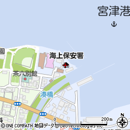 宮津海上保安署周辺の地図
