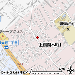上鶴間本町1丁目15-16◎アキッパ駐車場周辺の地図