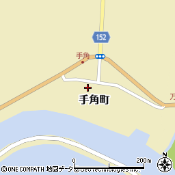 島根県松江市手角町48-2周辺の地図