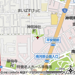 川崎鶴見臨港バス神明町営業所周辺の地図
