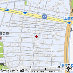 鳥取県境港市上道町261周辺の地図