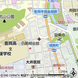 兵庫県豊岡市城南町6-1周辺の地図