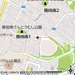 神奈川県横浜市都筑区勝田南1丁目16-1周辺の地図