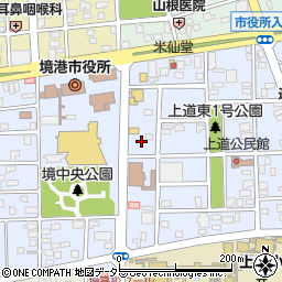 鳥取県境港市上道町3291-3周辺の地図