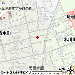 鳥取県境港市清水町639周辺の地図