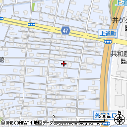 鳥取県境港市上道町254-2周辺の地図