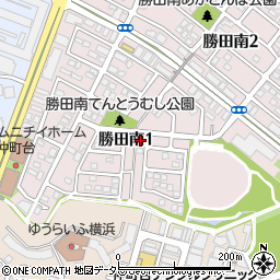 神奈川県横浜市都筑区勝田南1丁目16-16周辺の地図