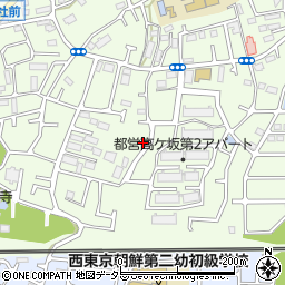 東京都町田市高ヶ坂7丁目周辺の地図
