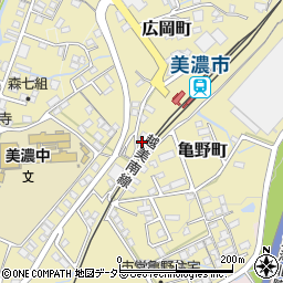 岐阜県美濃市3973-1周辺の地図