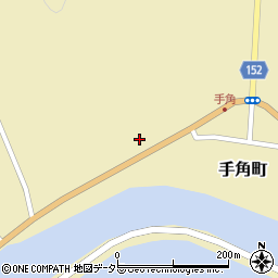 島根県松江市手角町65周辺の地図