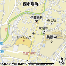 岐阜県美濃市2752周辺の地図