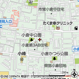 神奈川県川崎市幸区小倉4丁目7周辺の地図