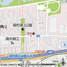 ビジネスヴィレッヂ川崎周辺の地図