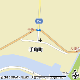 島根県松江市手角町104周辺の地図