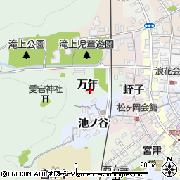 京都府宮津市万年423周辺の地図