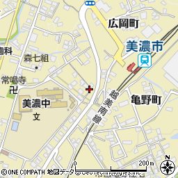 岐阜県美濃市2881-111周辺の地図
