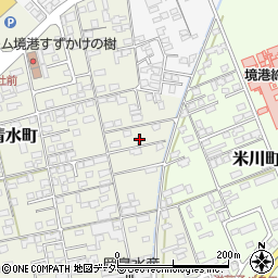 鳥取県境港市清水町742周辺の地図
