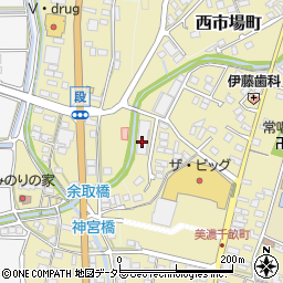 株式会社深和紙店周辺の地図