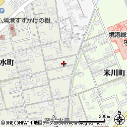 鳥取県境港市清水町742-3周辺の地図