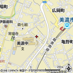 岐阜県美濃市2881-128周辺の地図