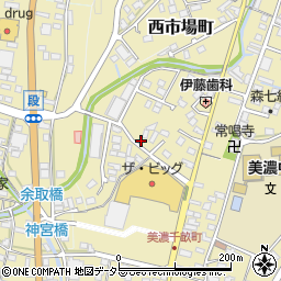 関水道工業株式会社　美濃支店周辺の地図