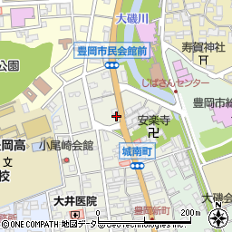 兵庫県豊岡市城南町3-14周辺の地図