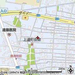 鳥取県境港市上道町542周辺の地図