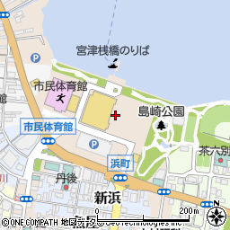 京都府宮津市浜町周辺の地図