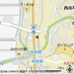 岐阜県美濃市段町123-5周辺の地図