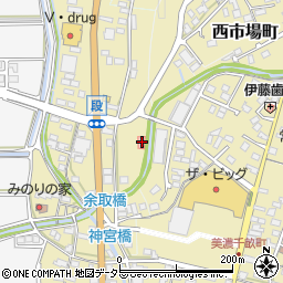 岐阜県美濃市118周辺の地図