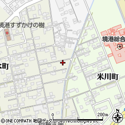 鳥取県境港市清水町743周辺の地図