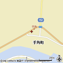 島根県松江市手角町83周辺の地図