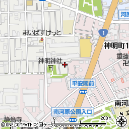 川崎キャド入力センター周辺の地図
