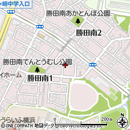 神奈川県横浜市都筑区勝田南1丁目18周辺の地図