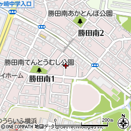 神奈川県横浜市都筑区勝田南1丁目18-19周辺の地図