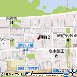 オリックストラックレンタル川崎営業所周辺の地図