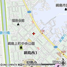 加瀬荘周辺の地図