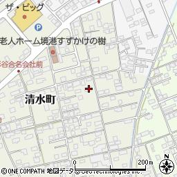 鳥取県境港市清水町735周辺の地図