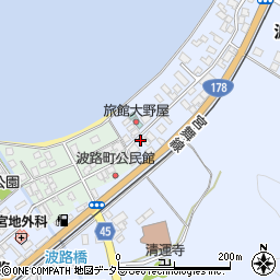 京都府宮津市波路2227周辺の地図