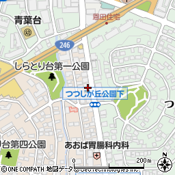 焼肉 京城苑 青葉台店周辺の地図