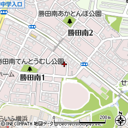 神奈川県横浜市都筑区勝田南1丁目18-8周辺の地図